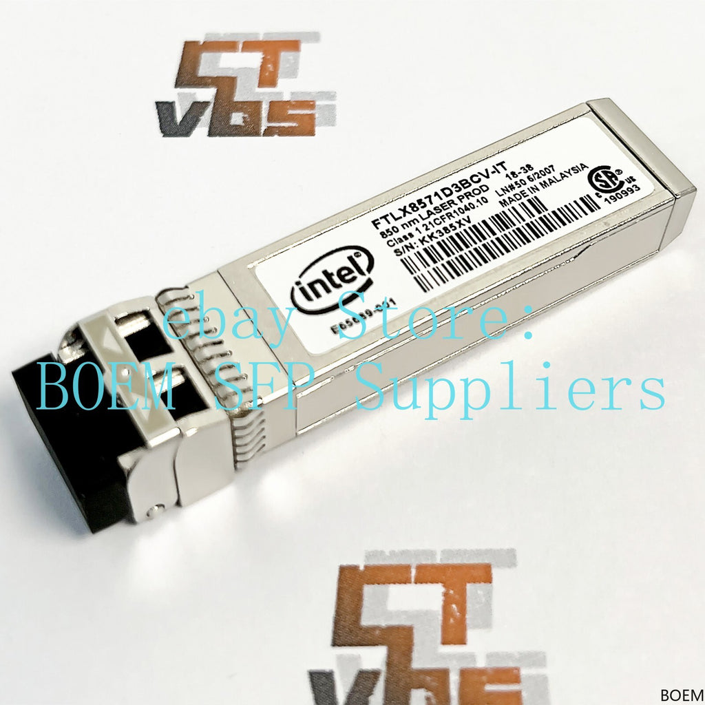 10pcs INTEL FTLX8571D3BCV-IT E10GSFPSR SFP 10G E65689-001 0Y3KJN for X710 X520