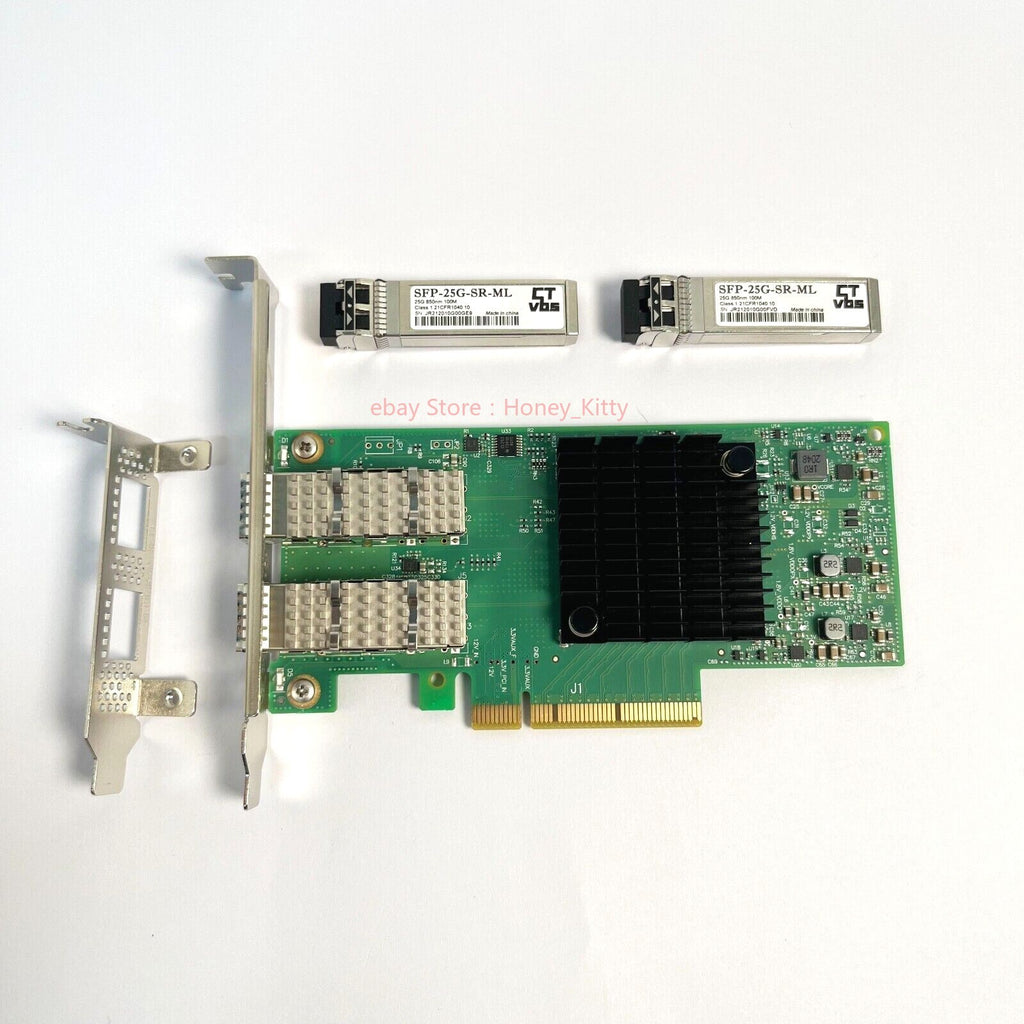 MCX4121A-ACAT Mellanox ConnectX-4 Lx 25GbE SFP28 2-port PCIe Ethernet Adapter