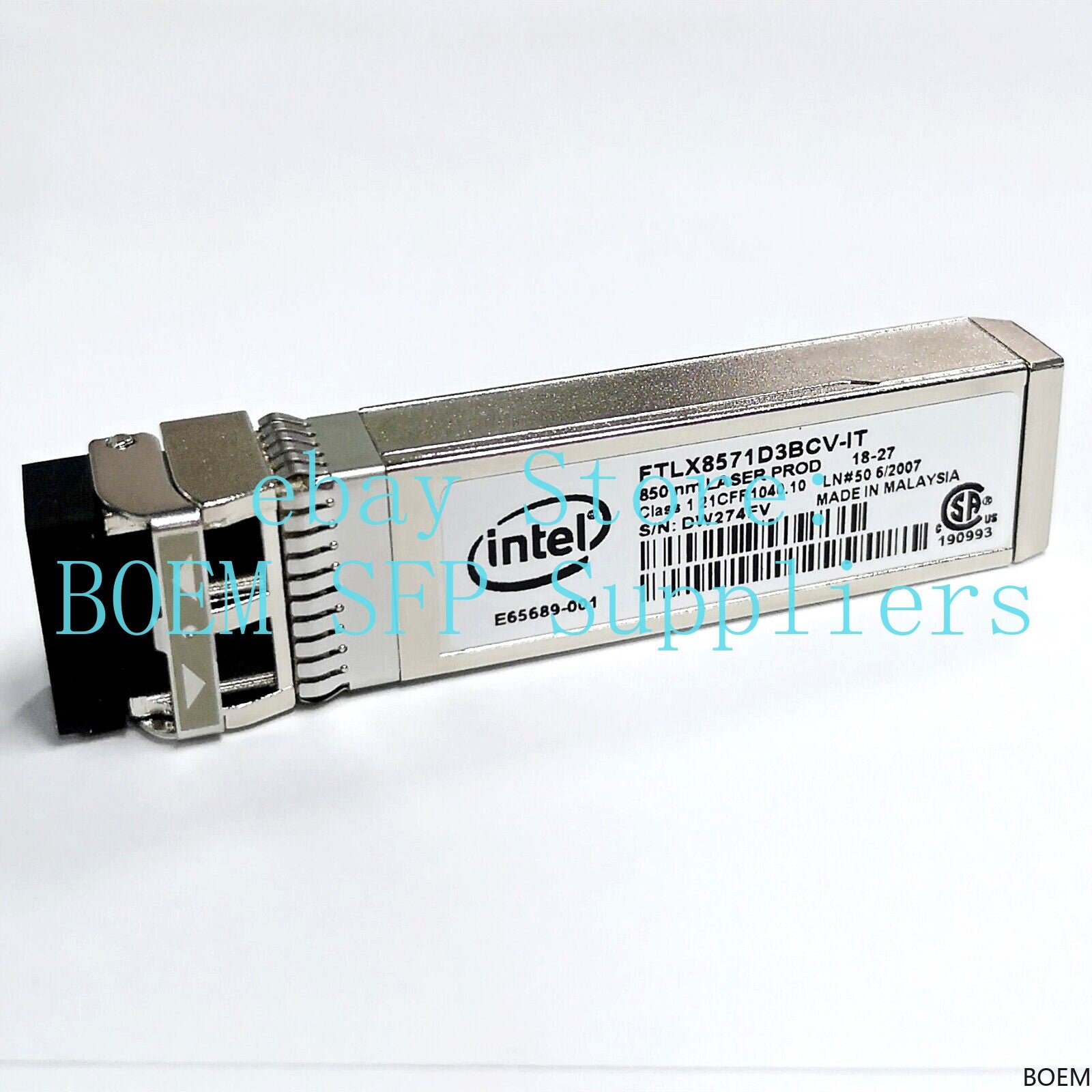 10 unidades INTEL FTLX8571D3BCV-IT E10GSFPSR SFP 10G E65689-001 0Y3KJN para X710 X520