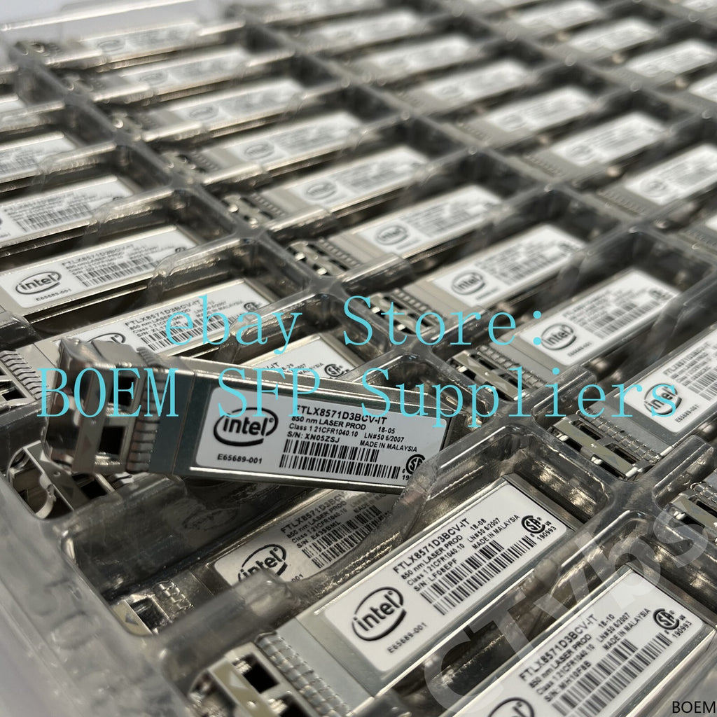 10pcs INTEL FTLX8571D3BCV-IT E10GSFPSR SFP 10G E65689-001 0Y3KJN for X710 X520