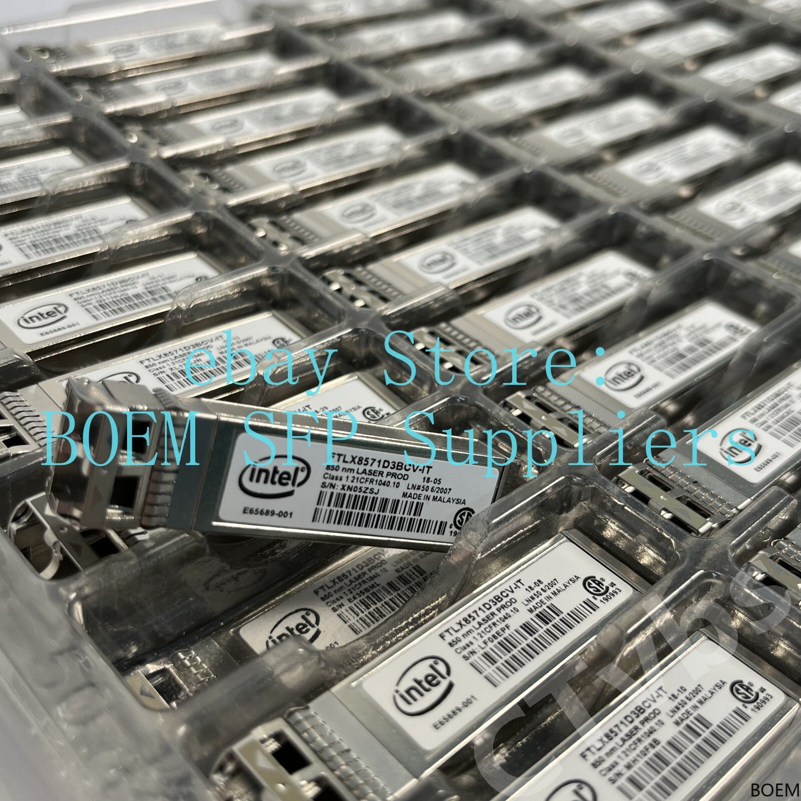 10pcs INTEL FTLX8571D3BCV-IT E10GSFPSR SFP 10G E65689-001 0Y3KJN for X710 X520