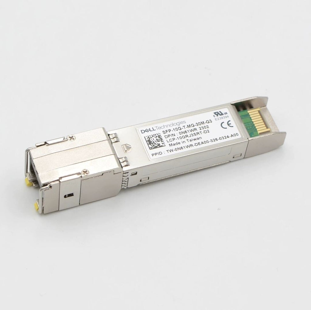 1pcs Genuine Dell Technologies SFP-10G-T-MG-30M-G3 0N61WR SFP-10G-T Transceiver