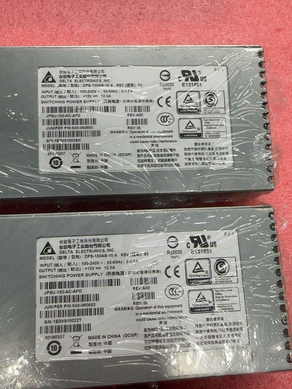 1pc Juniper JPSU-150-AC-AFO Fuente de alimentación de CA 640-060603 para EX3400 4100 Probado