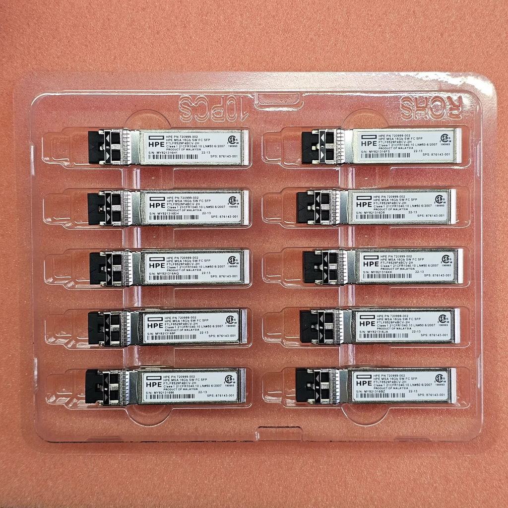 1 St. HPE C8R24B HP MSA 720999-002 16GB Short Wave Fibre Channel 876143-001 SFP+