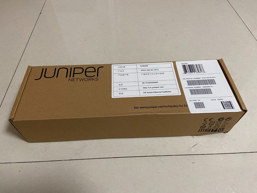 1 pc New open box Juniper JPSU-350-AC-AFO Power Supply VIA Fedex P1