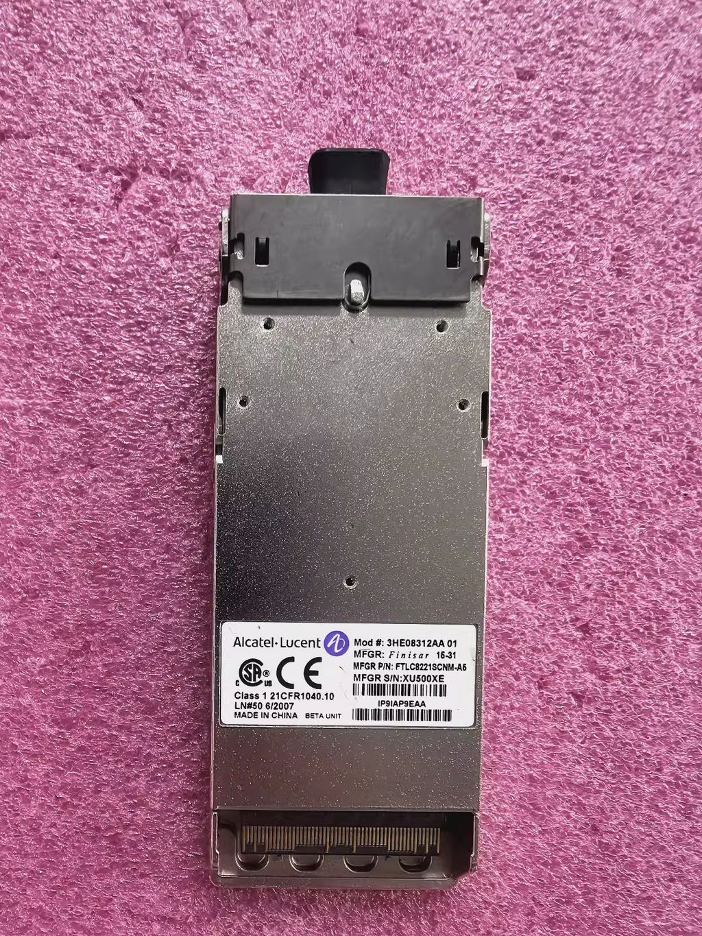 Transceptor CFP2 Alcatel-Lucent 3HE08312AA IP9IAP9EAA 100GBase-SR10