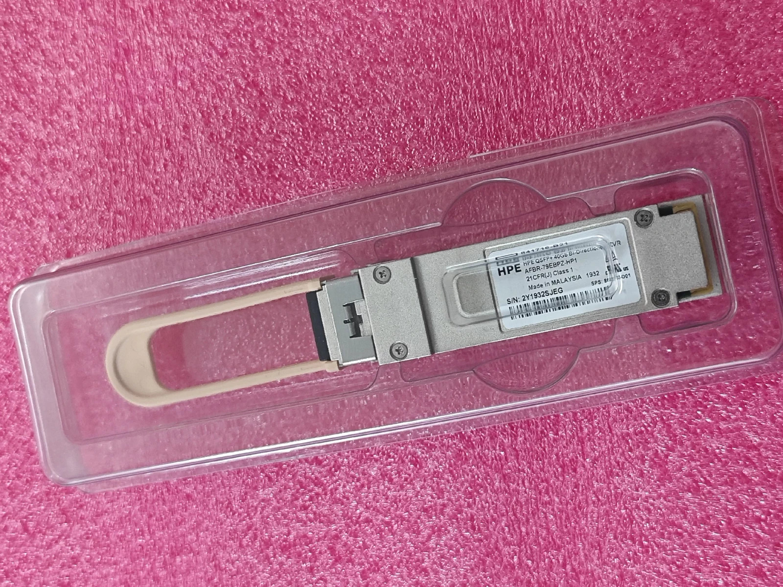 1pcs HPE 841716-B21 HP 40Gb QSFP+ Bidirectional Transceiver 868243-001
