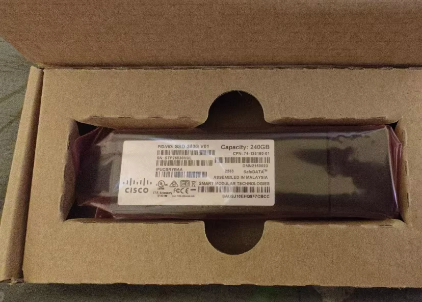 1pc Brand New Cisco 240GB USB Solid State Drive, SSD-240G, 74-125160-01 for 9300