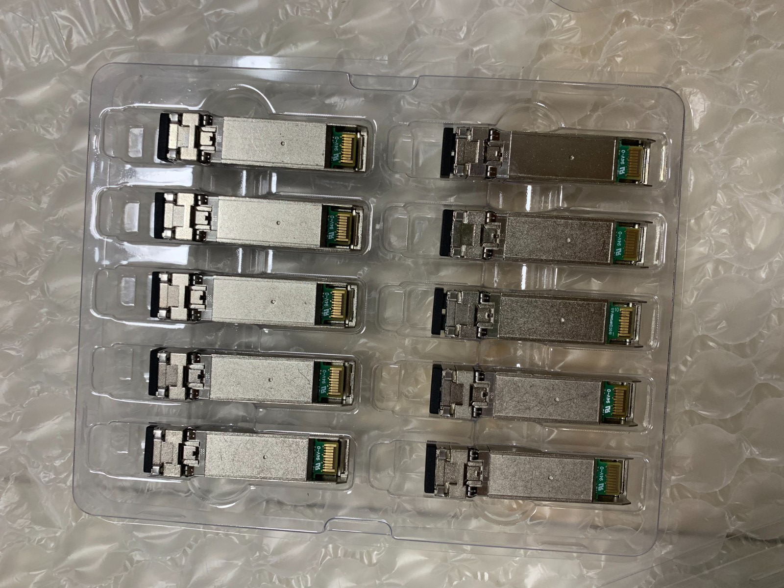 10 UNIDADES Fortinet FN-TRAN-SFP+LR 10Gb 1310nm 10km Óptico de canal de fibra