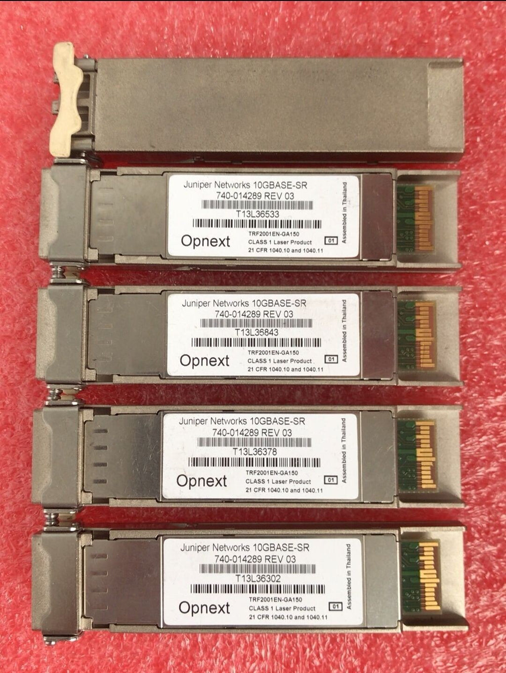 1pcs Juniper XFP-10GE-S 740-014289 10GBASE/SR XFP Transceiver Module