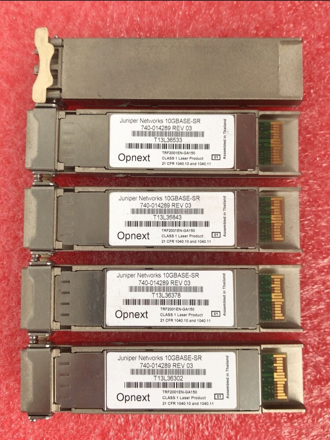 1pcs Juniper XFP-10GE-S 740-014289 10GBASE/SR XFP Transceiver Module