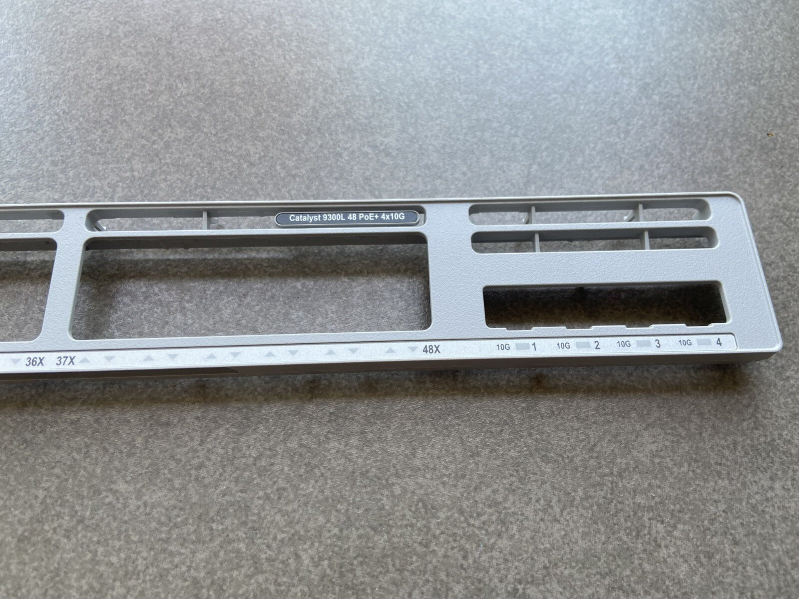 Cisco Catalyst C9300L-48P-4X-E  or 4X-A PoE 4X10G Faceplate for Replacement