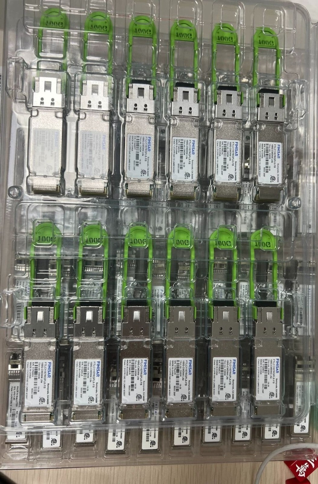 Finisar FTLC1157RGPL6-FB 100G-CWDM4 100G 13xxnm 500m SMF QSFP28 Transceiver 1pcs