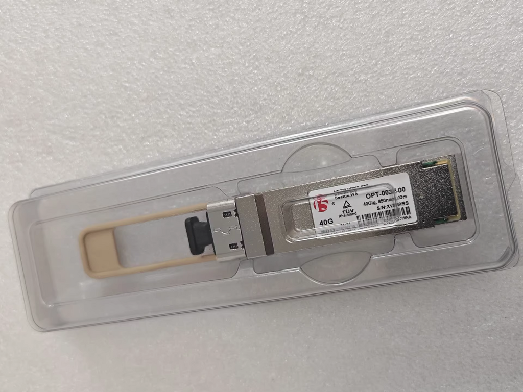 F5 Networks OPT-0025-00 F5-UPG-QSFP+SR4 40Gb-SR4 850nm 150m MTP/MPO Module 1PCS