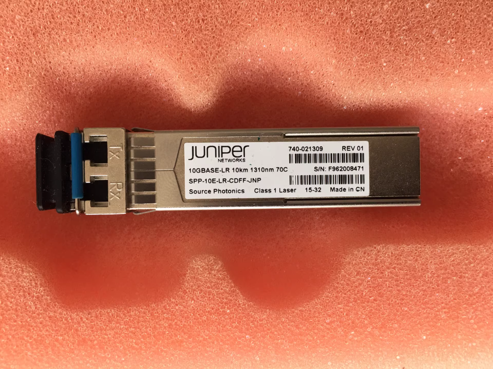 Juniper 740-021309 SPP-10E-LR-CDFF-JNP 10GBASE-LR 10km SFP+ for MX JNP series