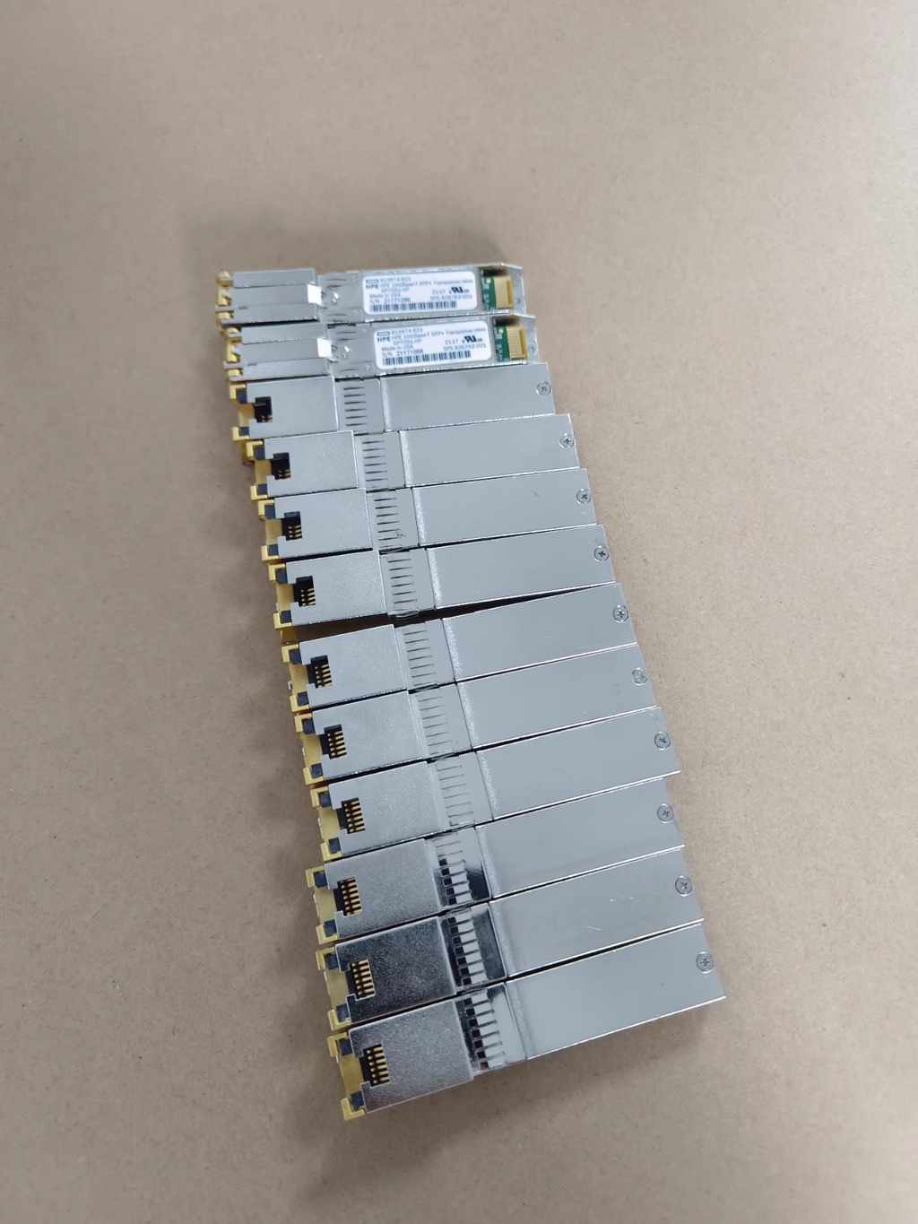 1pcs HP 813874-B21 HPE 10GBASE-T SFP+ RJ45 TRANSCEIVER Module 826762-001