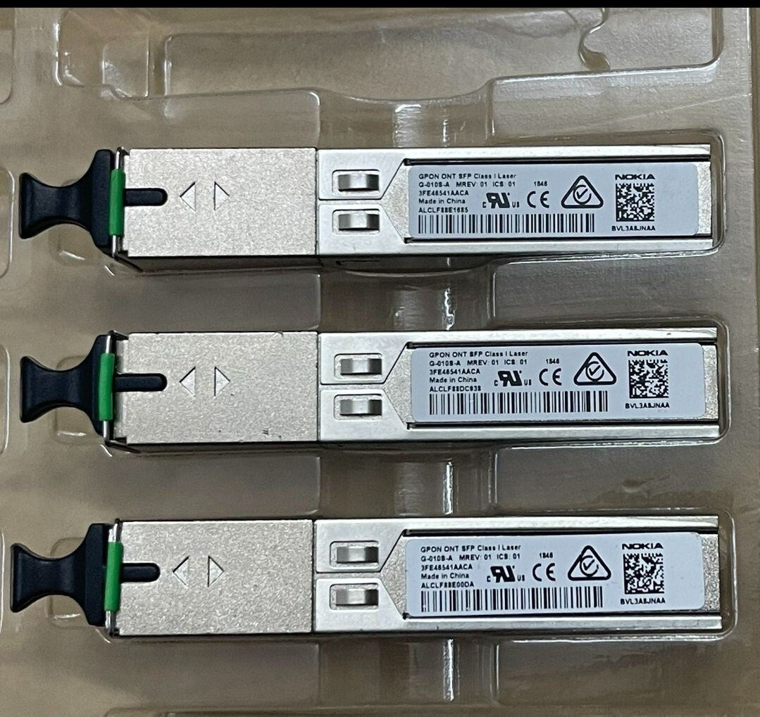 2pcs Nokia G-010S-A 3FE46541AAAA GPON ONT SFP Fiber Module Transceiver