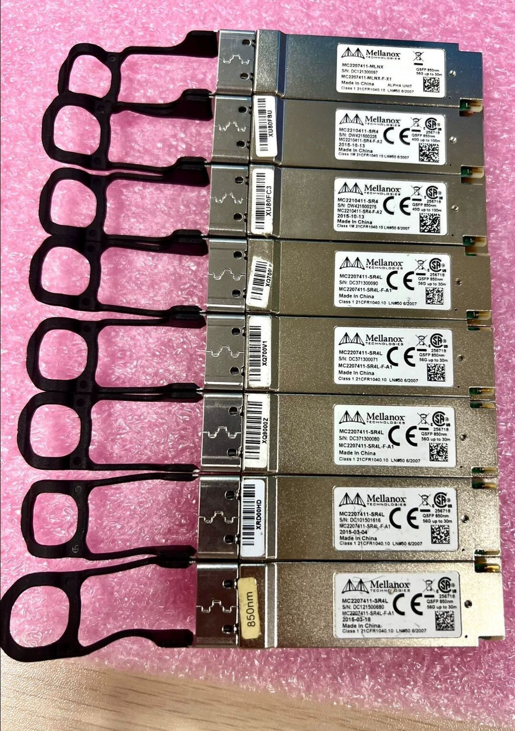 1 St. Mellanox MC2207411-SR4L QSFP+, MPO, 850 nm, bis zu 30 m 4x14 Gbit/s bis zu 56 Gbit