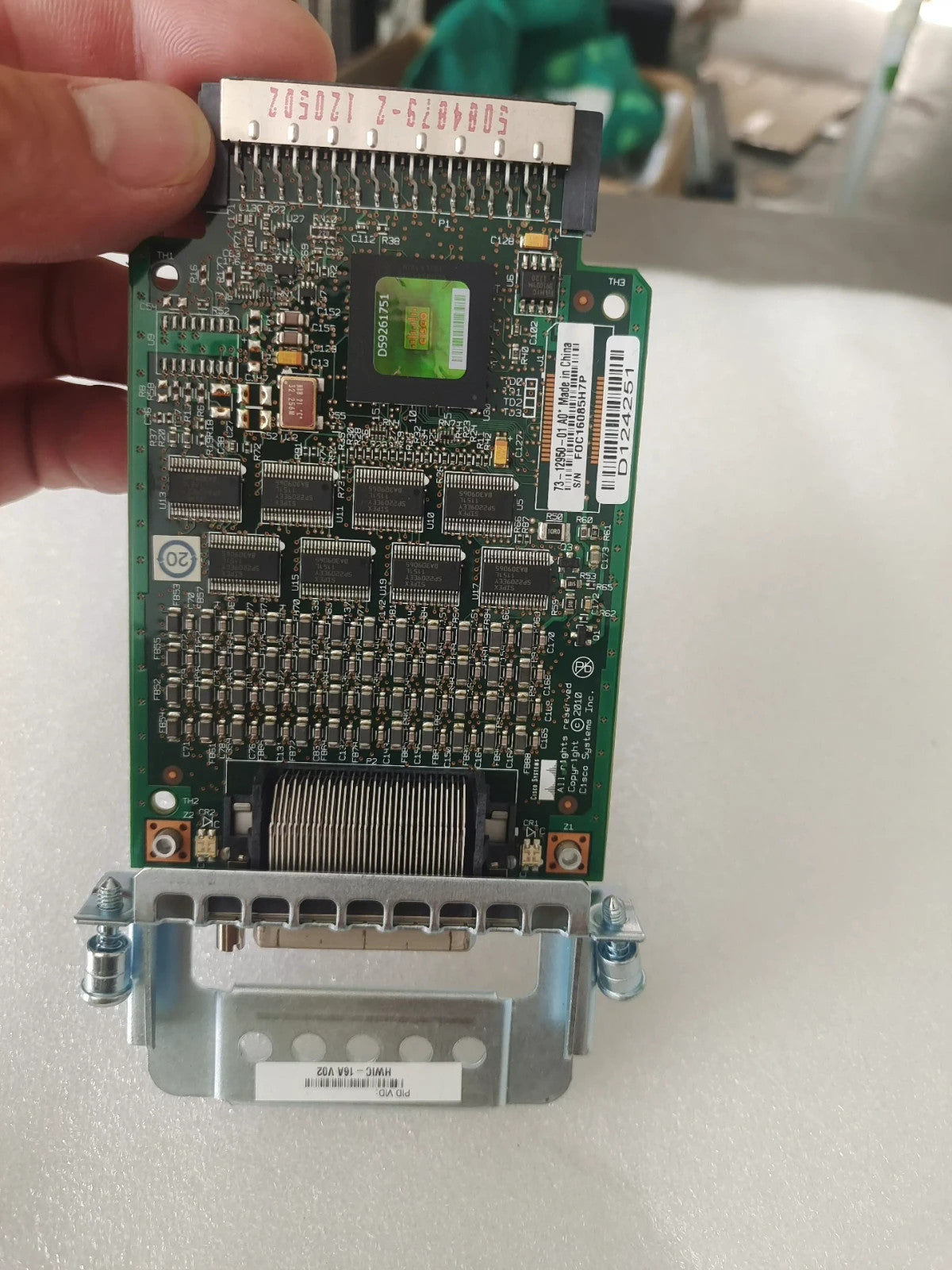 1 St. OEM Cisco HWIC-16A Asynchrone Hochgeschwindigkeits-WAN-Schnittstellenkarte