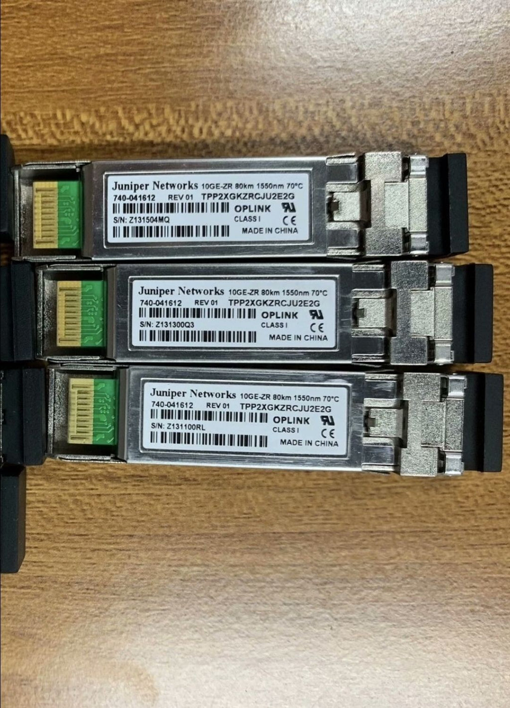 1pcs Juniper Networks SFPP-10GE-ZR 10GE-ZR 80KM 740-041612 1550nm 10Base-ZR SFP