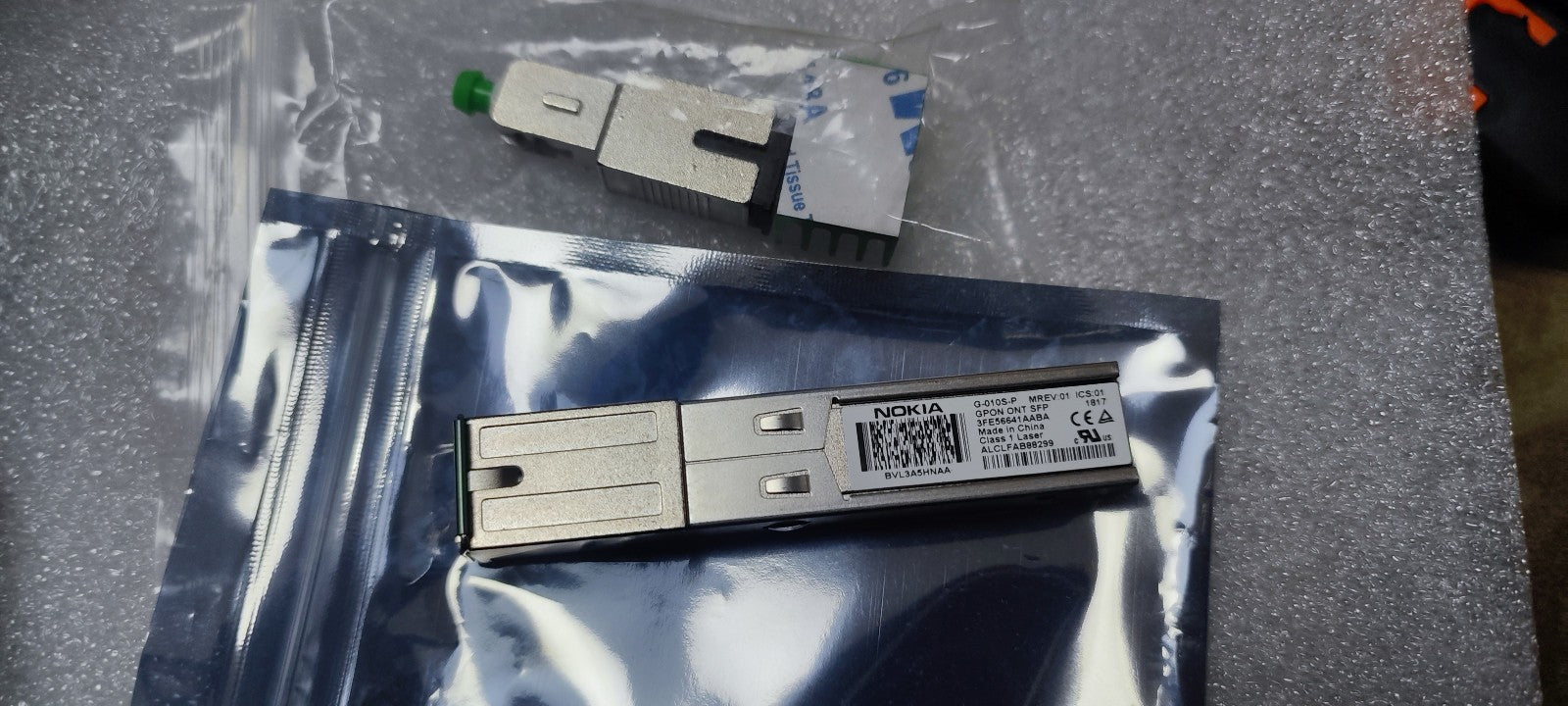 1PCS Genuine Alcatel-Lucent G-010S-P 3FE56641AAAA GPON ONT SFP Fiber Transceiver