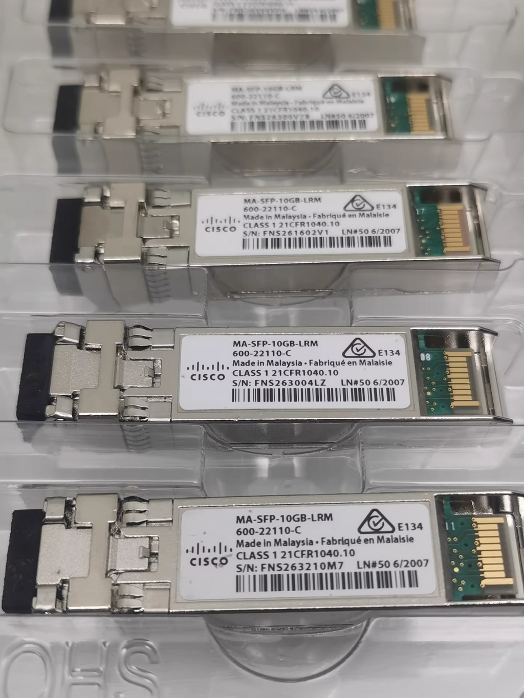Cisco Meraki MA-SFP-10GB-LRM 600-22110-C 10GBASE-LRM SFP+ Transceiver 1PCS