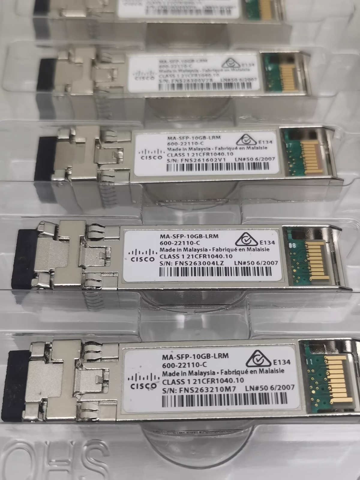 Cisco Meraki MA-SFP-10GB-LRM 600-22110-C 10GBASE-LRM SFP+ Transceiver 1PCS