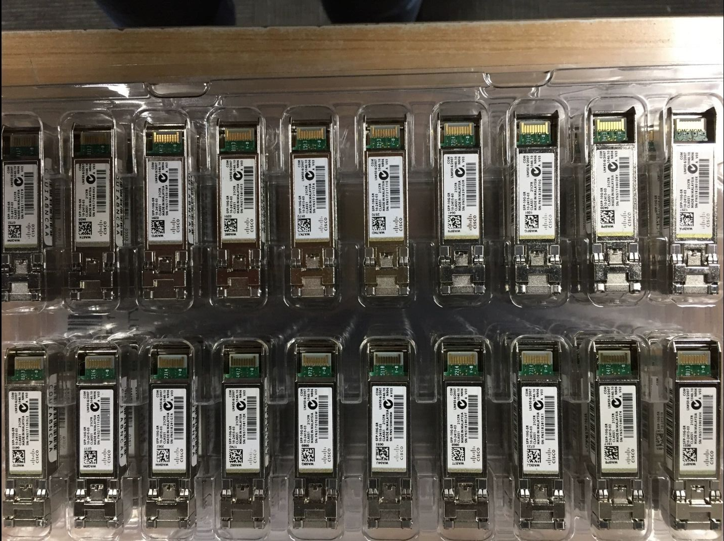 5PCS Genuine Cisco SFP-10G-SR 10-2415-03 V03 10GBASE-SR SFP+ Transceiver Module
