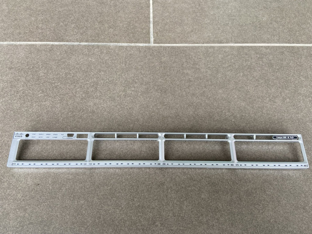 Old Version Cisco WS-C3850-48P-L WS-C3850-48P-S Faceplate for Replacement