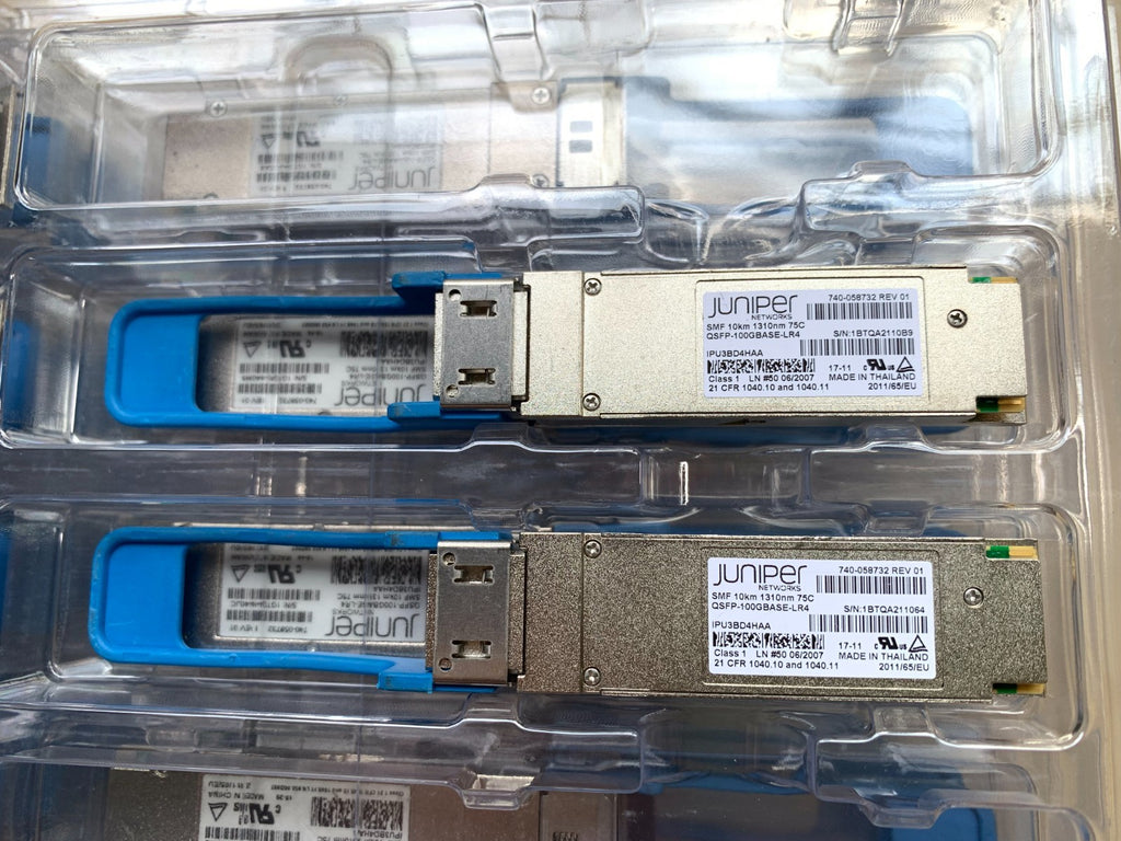 1PCS Juniper QSFP-100GBASE-LR4 740-058732 SMF 10km 1310nm 75c Transceiver Module