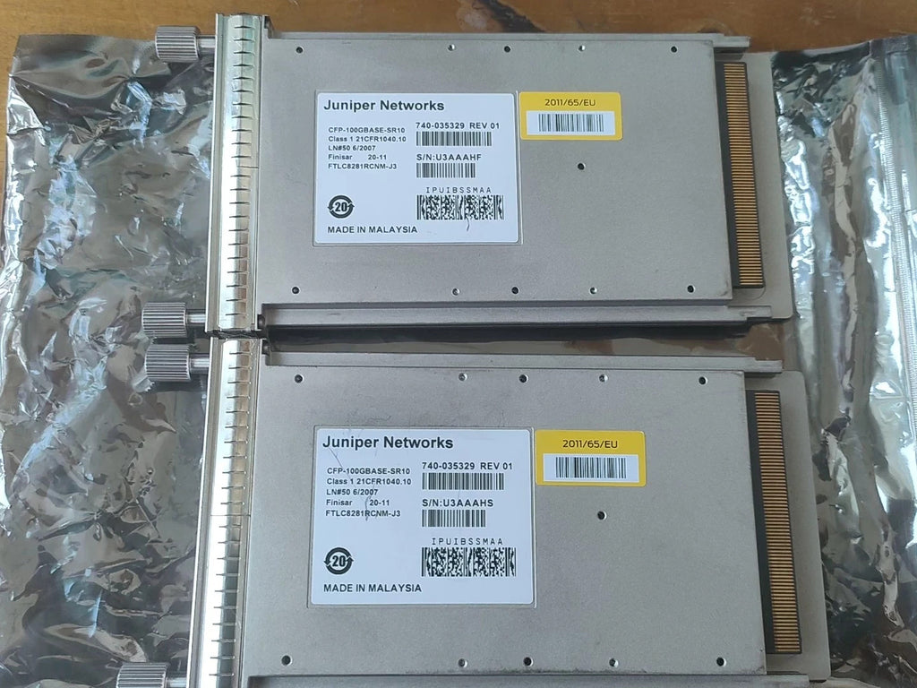 1PCS Juniper 740-035329 | FTLC8281RCNM-J3 IPUIBSSMAA 100GBASE CFP Transceiver