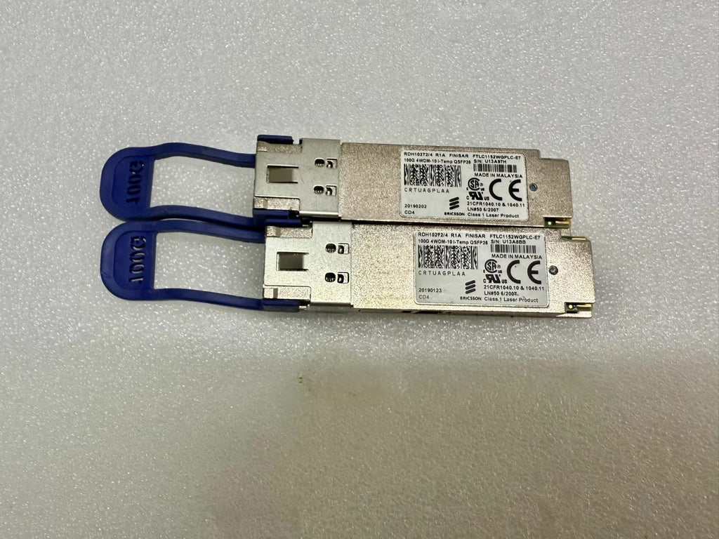 1PCS Ericsson RDH10272/4 QSFP28 CWDM4 10km 100G FTLC1152WGPLC-E7 CRTUAGPLAA