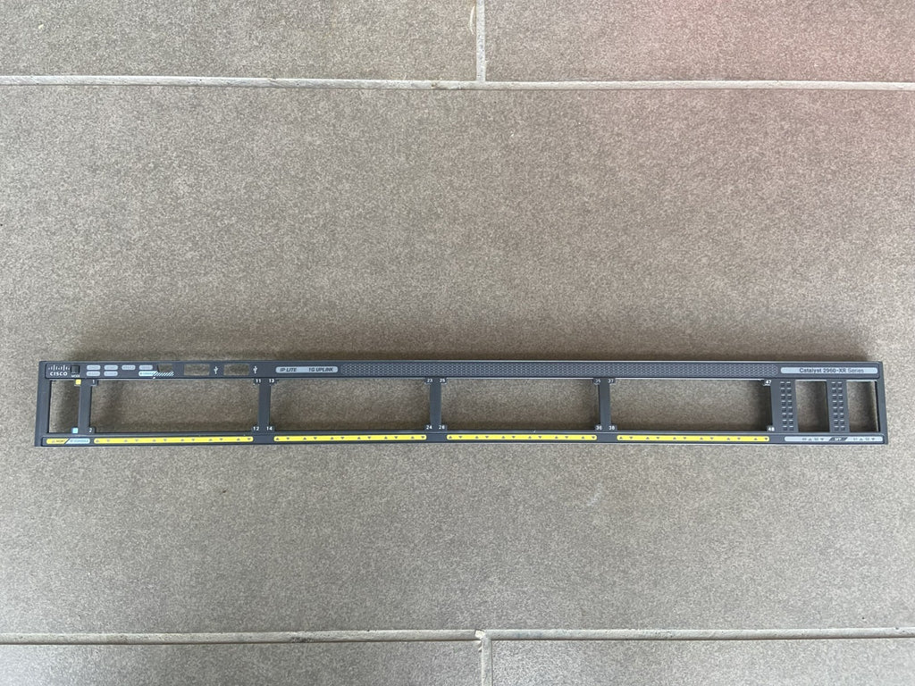 Cisco Catalyst WS-C2960XR-48TS 1G uplink Faceplate for Replacement