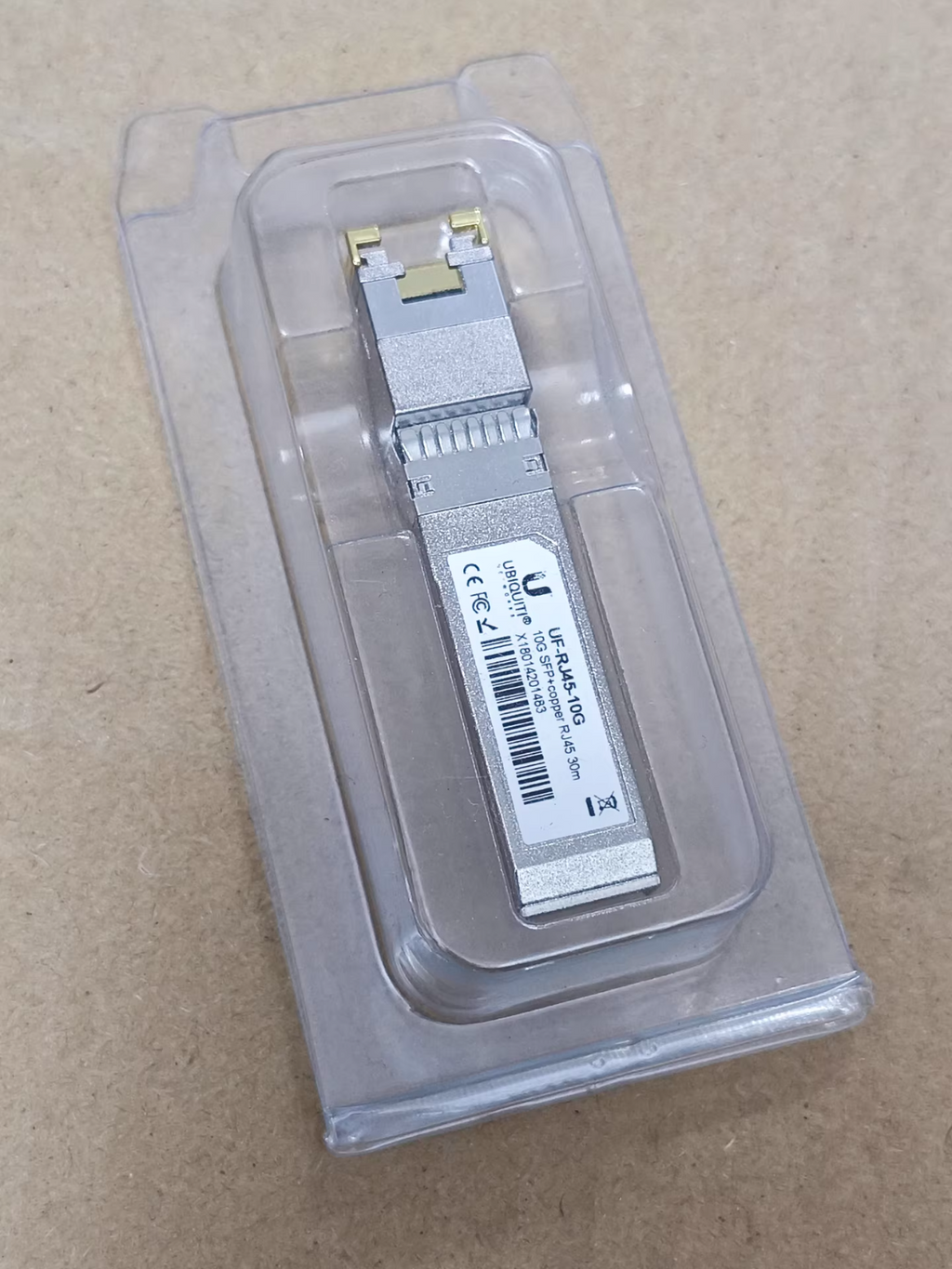 1pcs Ubiquiti UF-RJ45-10G Compatible 10G SFP+ Copper RJ-45 30m Transceiver