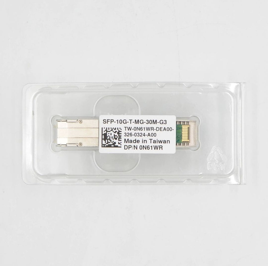 1pcs Genuine Dell Technologies SFP-10G-T-MG-30M-G3 0N61WR SFP-10G-T Transceiver