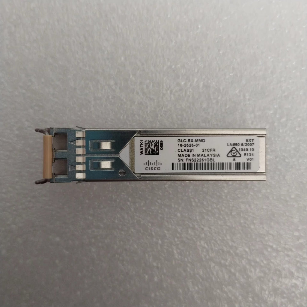 10pcs Genuine Cisco 10-2626-01 GLC-SX-MMD 1000BASE SFP MMF 850nm Transceiver