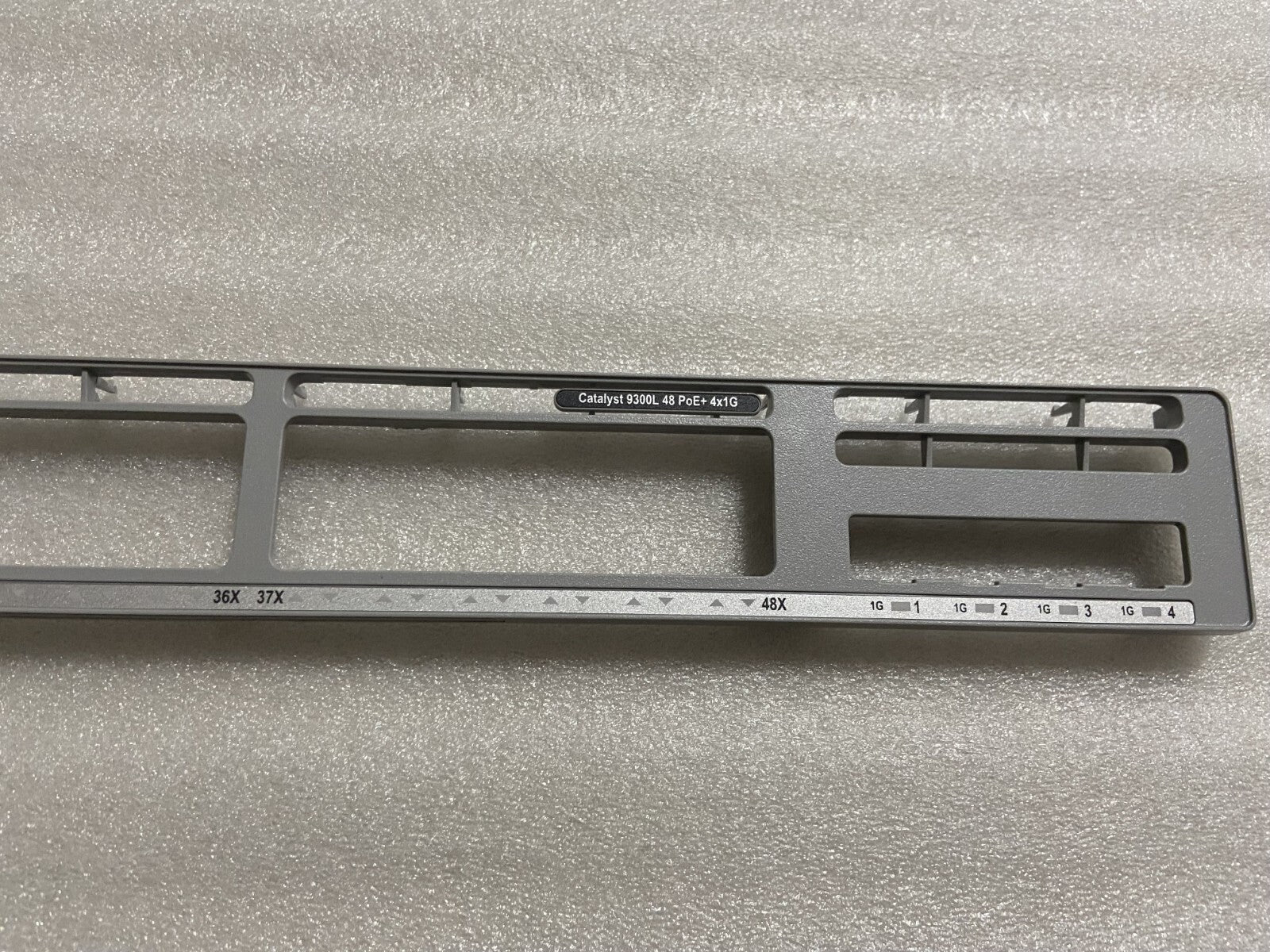 Cisco Catalyst C9300L-48P-4G-E or 4G-A PoE 4X1G Faceplate for Replacement