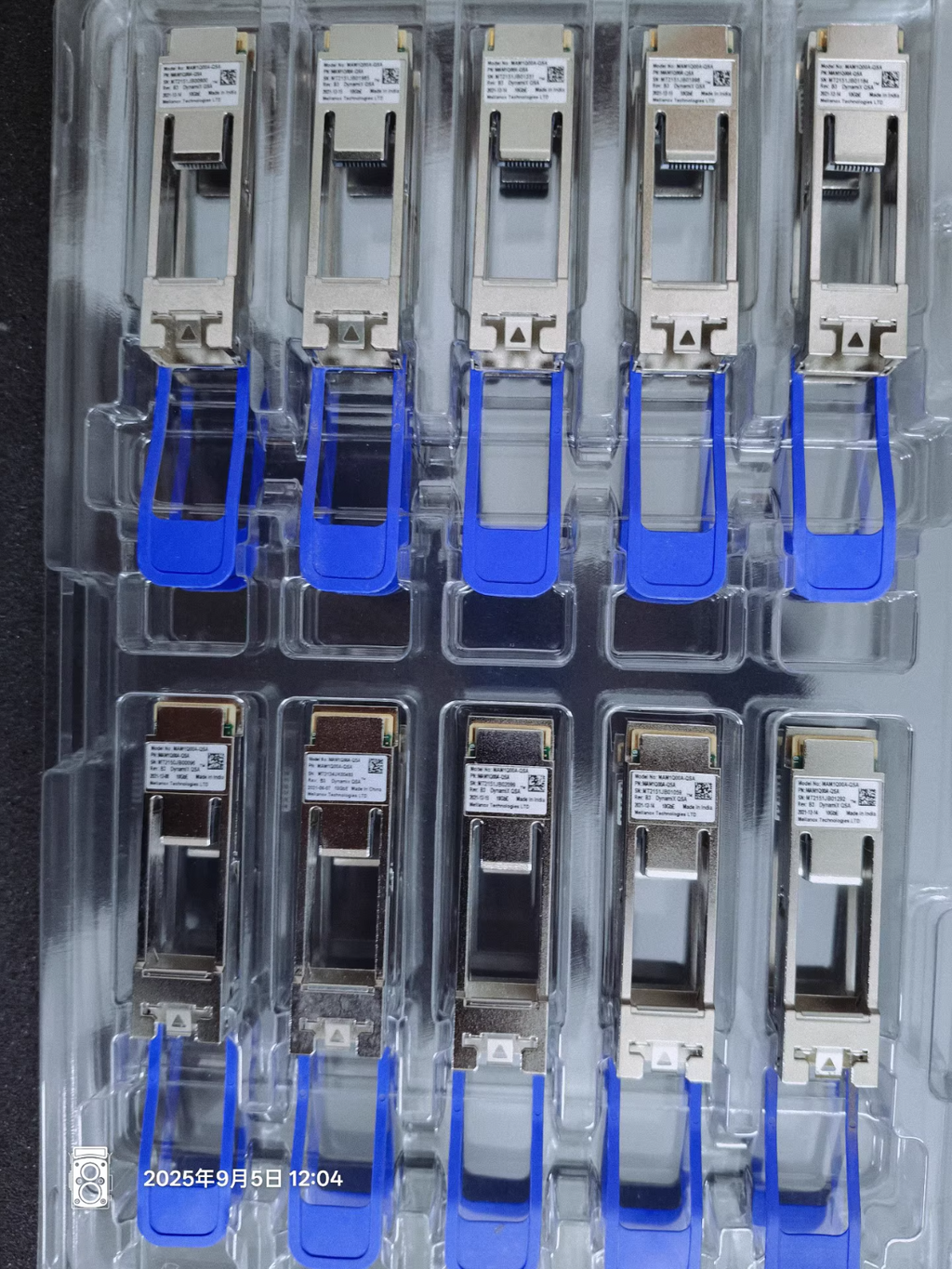 Mellanox MAM1Q00A-QSA QSFP to SFP Adapter HP 655874-B21 Cisco Nokia Compatible