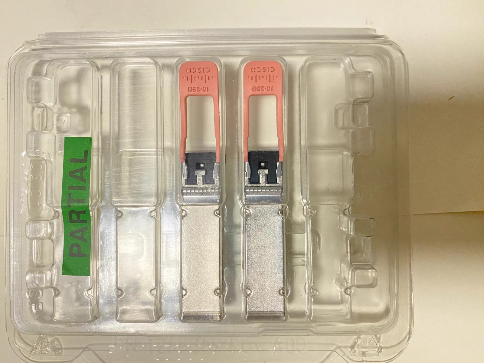 2pcs Cisco SFP-10/25G-CSR-S Dual Rate Module - 10-3388-03 w/hologram
