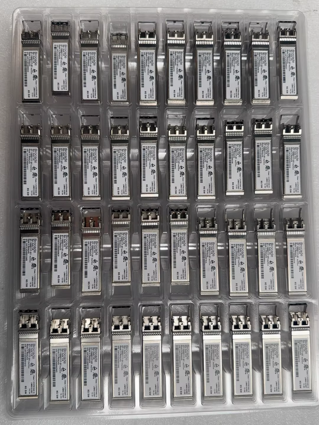 10pcs Brocade 57-1000117-01 8GB FC 850nm SW SFP+ Fiber Optic Transceiver