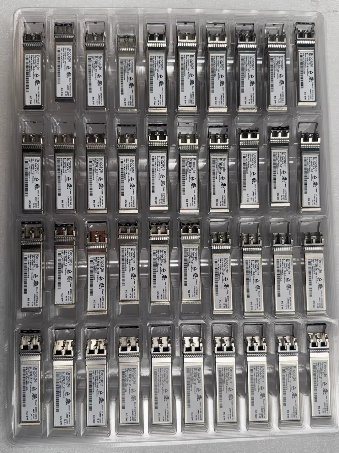 10pcs Brocade 57-1000117-01 8GB FC 850nm SW SFP+ Fiber Optic Transceiver