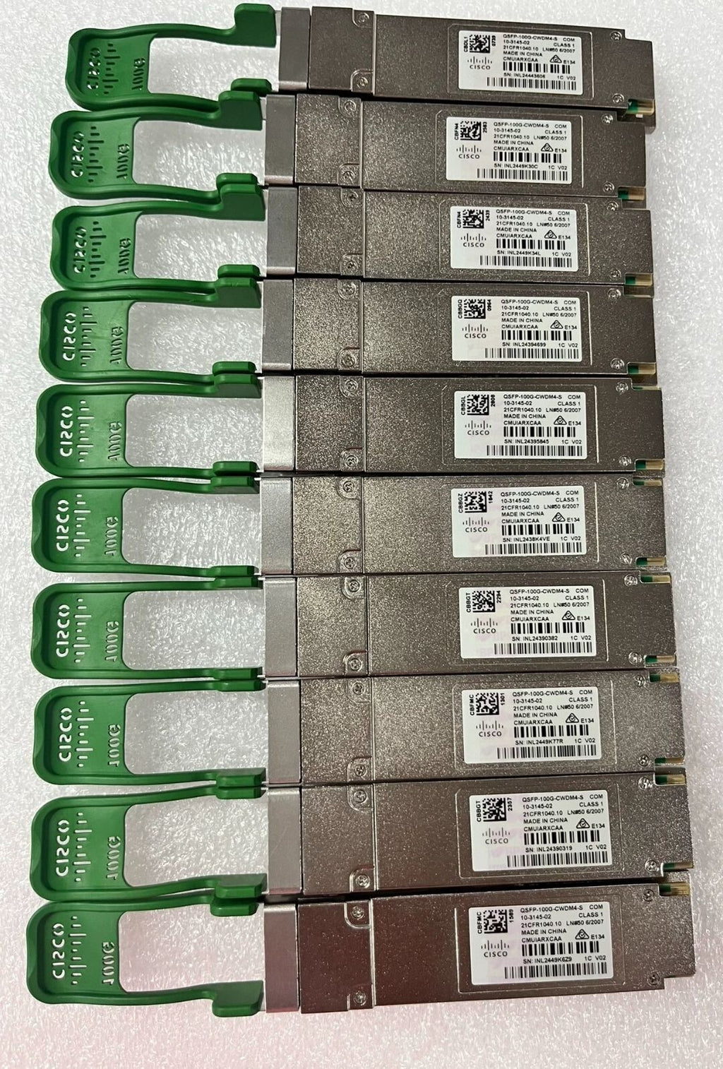 1pcs Genuine Cisco QSFP-100G-CWDM4-S 100GBASE CWDM4 QSFP 10-3145-02