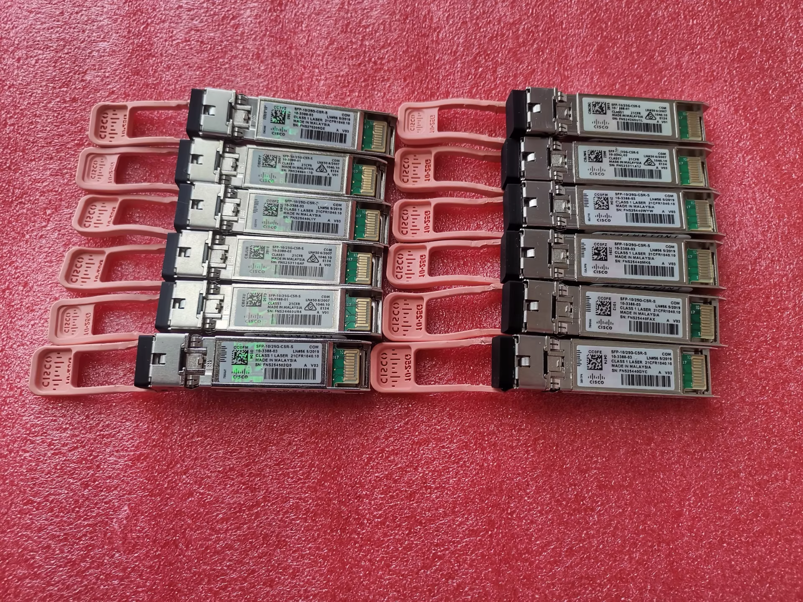 Genuine CISCO SFP-10/25G-CSR-S 25Gbps LC Multi-mode SFP28 10-3388-01 w/hologram