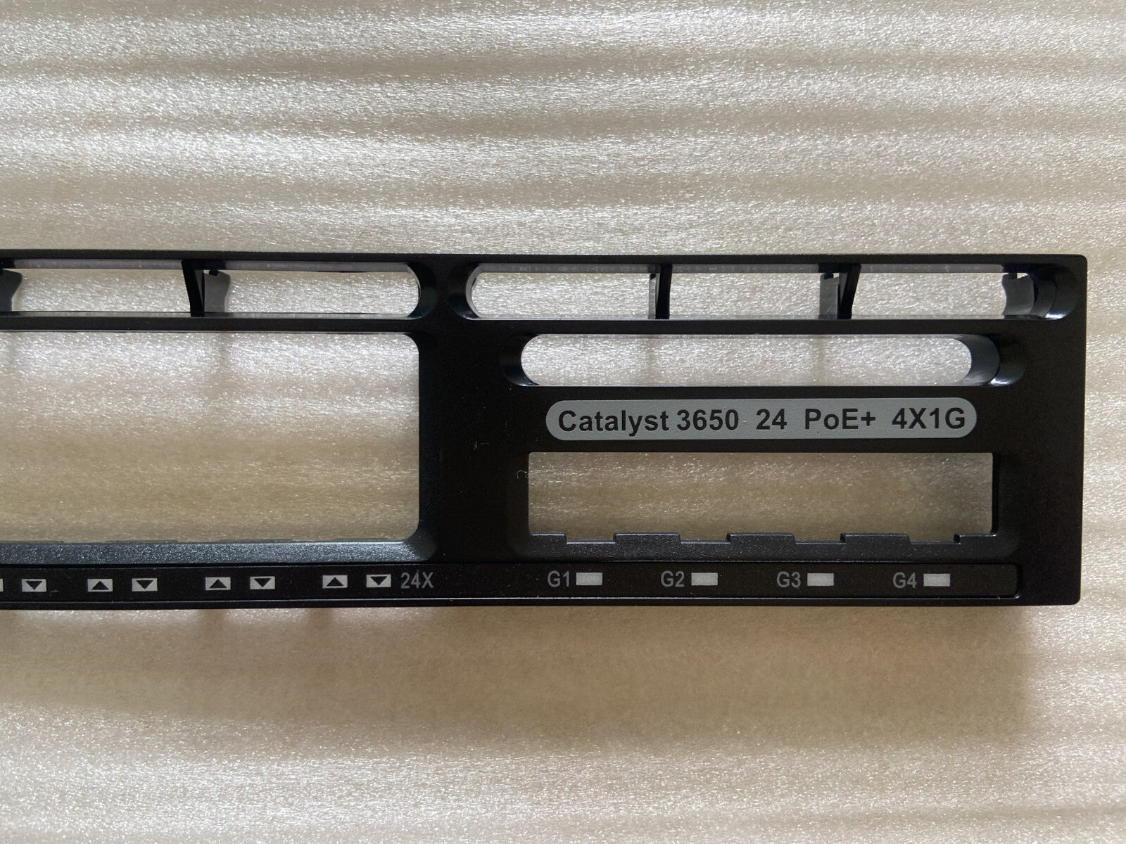 New style Cisco WS-C3650-24PS-E /S/L Faceplate for replacement