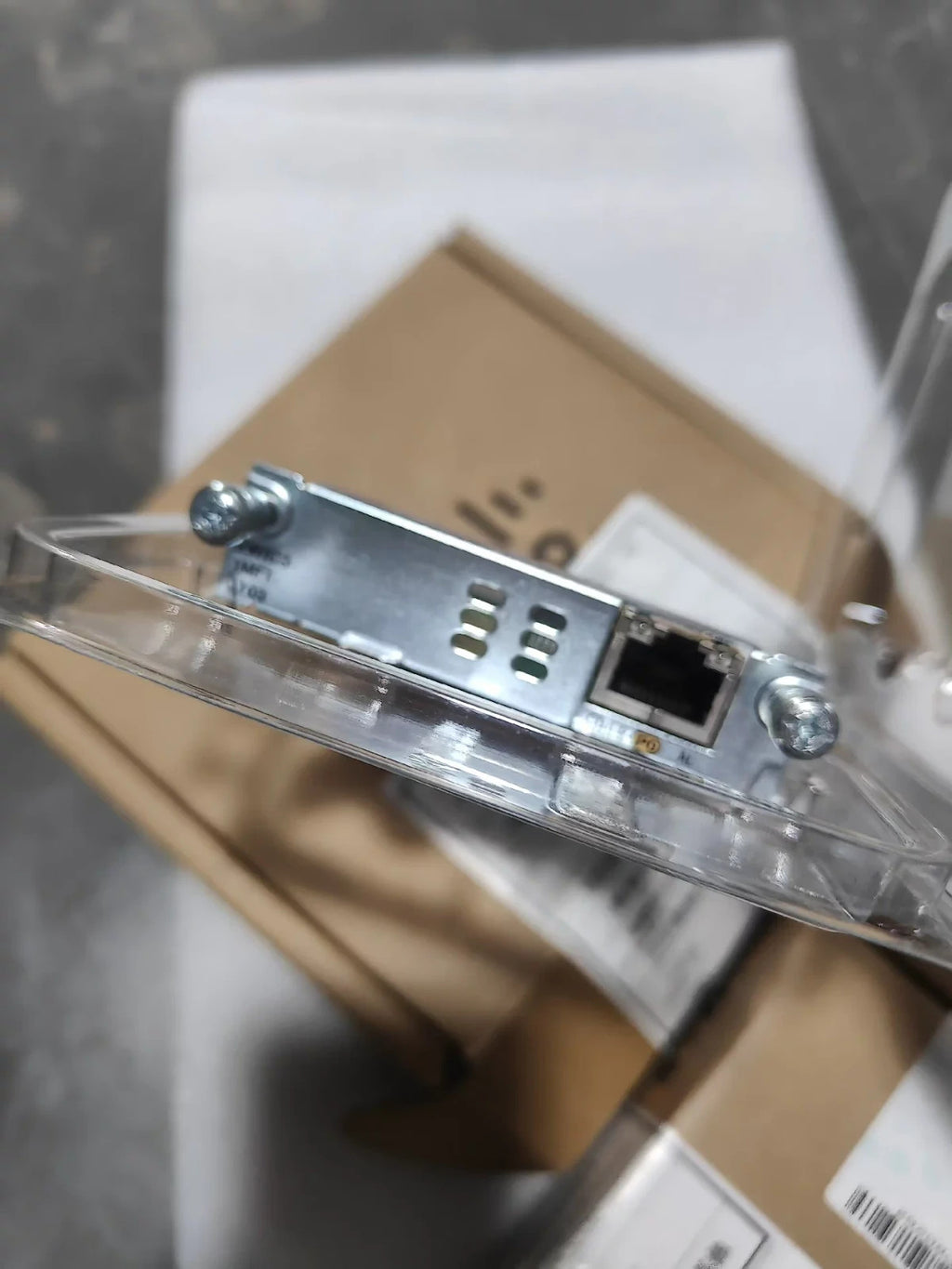 1 unidad Tarjeta de Interfaz WAN de Voz Cisco VWIC3-2MFT-G703 original nueva