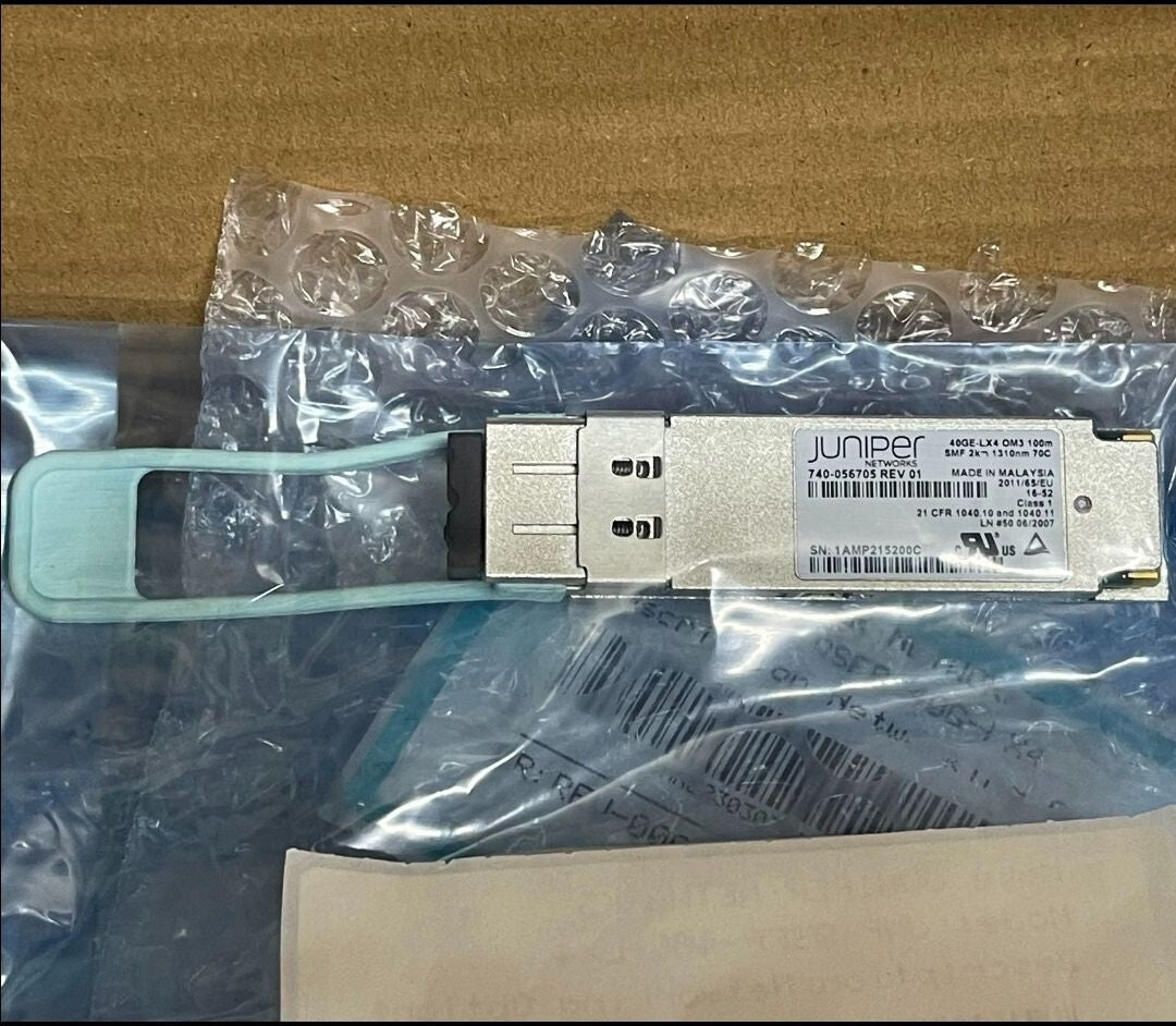 1pcs Juniper JNP-QSFP-40G-LX4 40GBASE to 10GBASE-X QSFP+ 2km 1310nm Transceiver