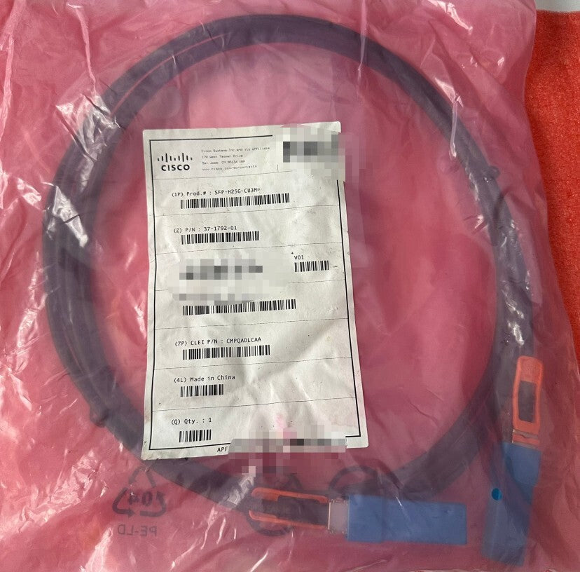 NEU Cisco 3M SFP-H25G-CU3M 25G SFP28 Passives Direct Attach Kupferkabel