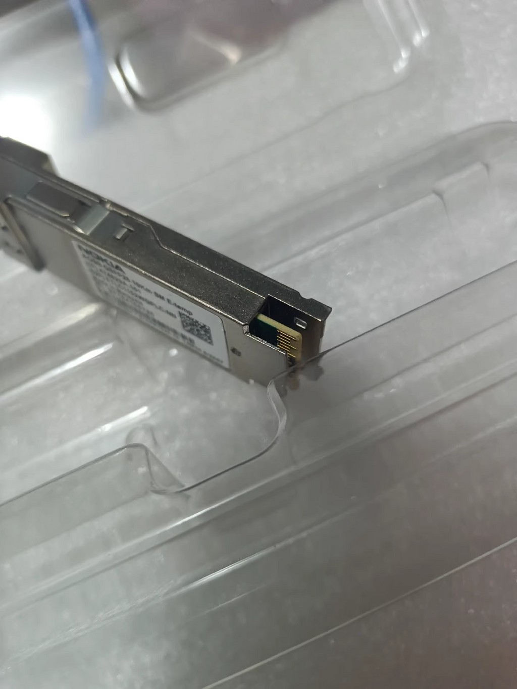 New Nokia AOSB QSFP28 10Km SM E-temp 474829A.101 FTLC1155WGPLC-NN 100G Module