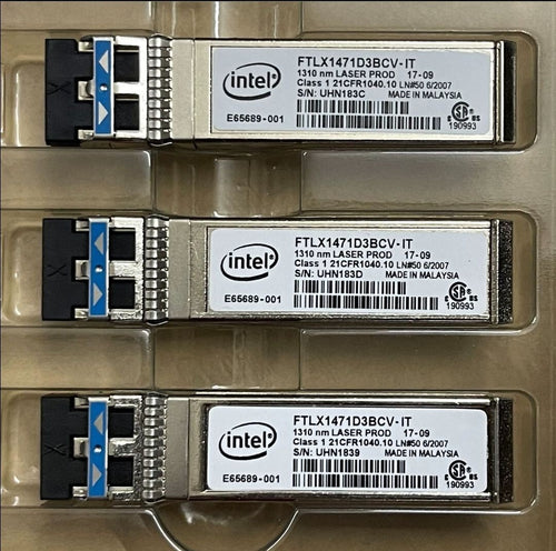 10pcs Intel FTLX1471D3BCV-IT SM Transceiver module X520-DA2 X710-DA4 E10GSFPLR