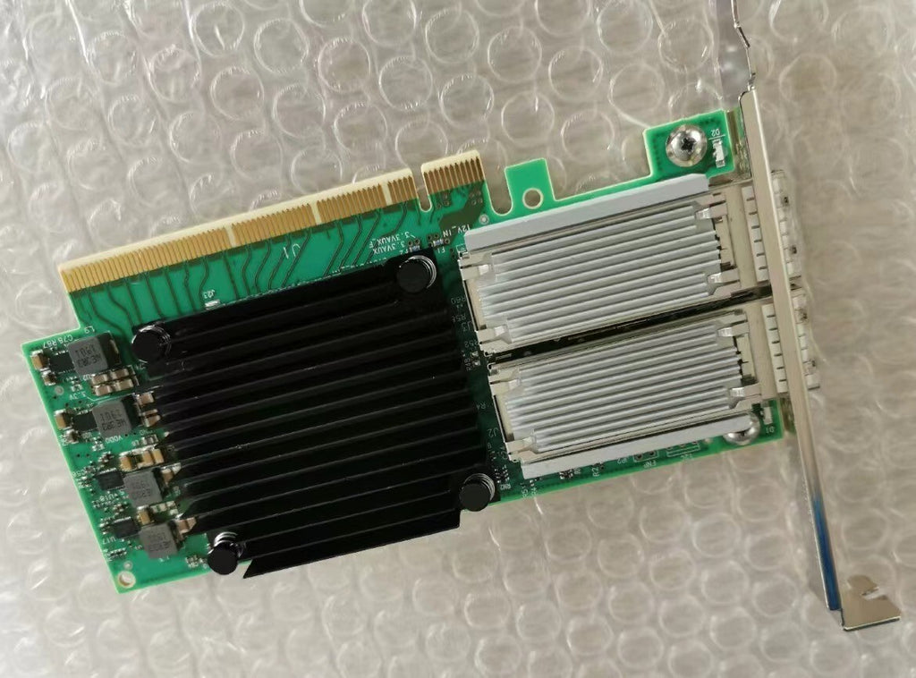 1x Used Mellanox MCX516A-CCAT ConnectX-5 2x100GbE QSFP28 Network Card VIA Fdx P1